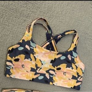 Floral Sports Bra